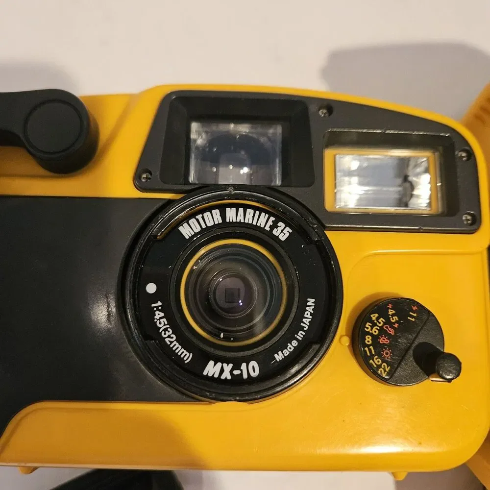 Under Water Dive Camera SEA & SEA Motor Marine 35mm MX-10 YS-40 Flash +‎ Lens